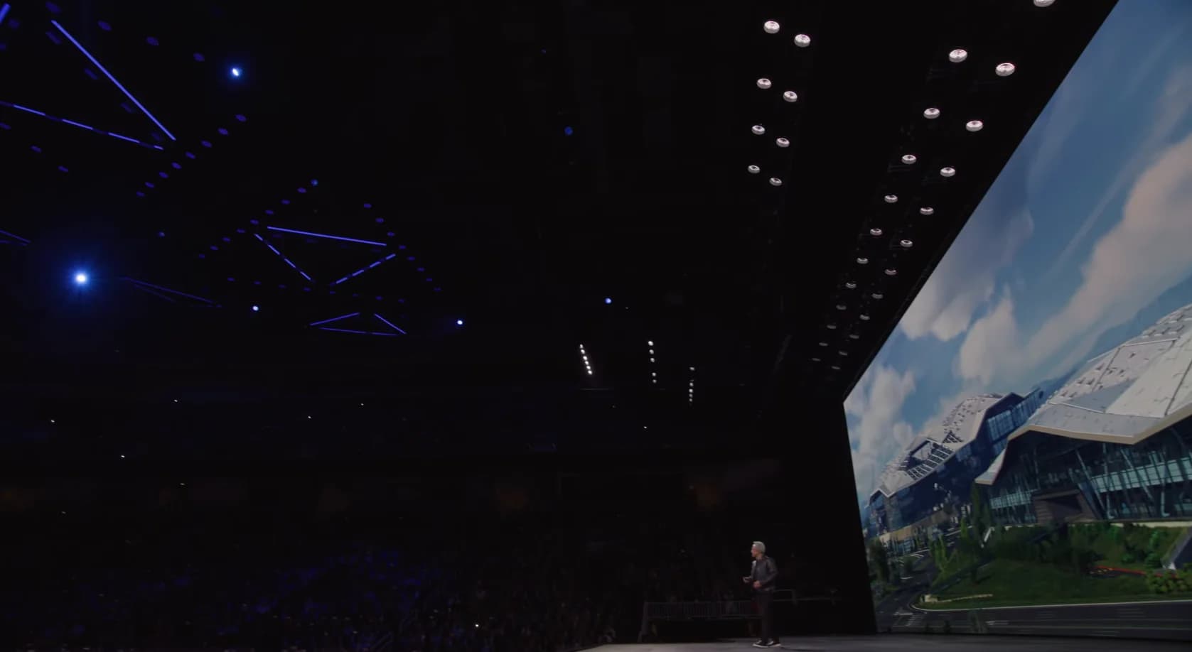 엔비디아 CEO 젠슨 황, GTC 2026 키노트 무대 입장