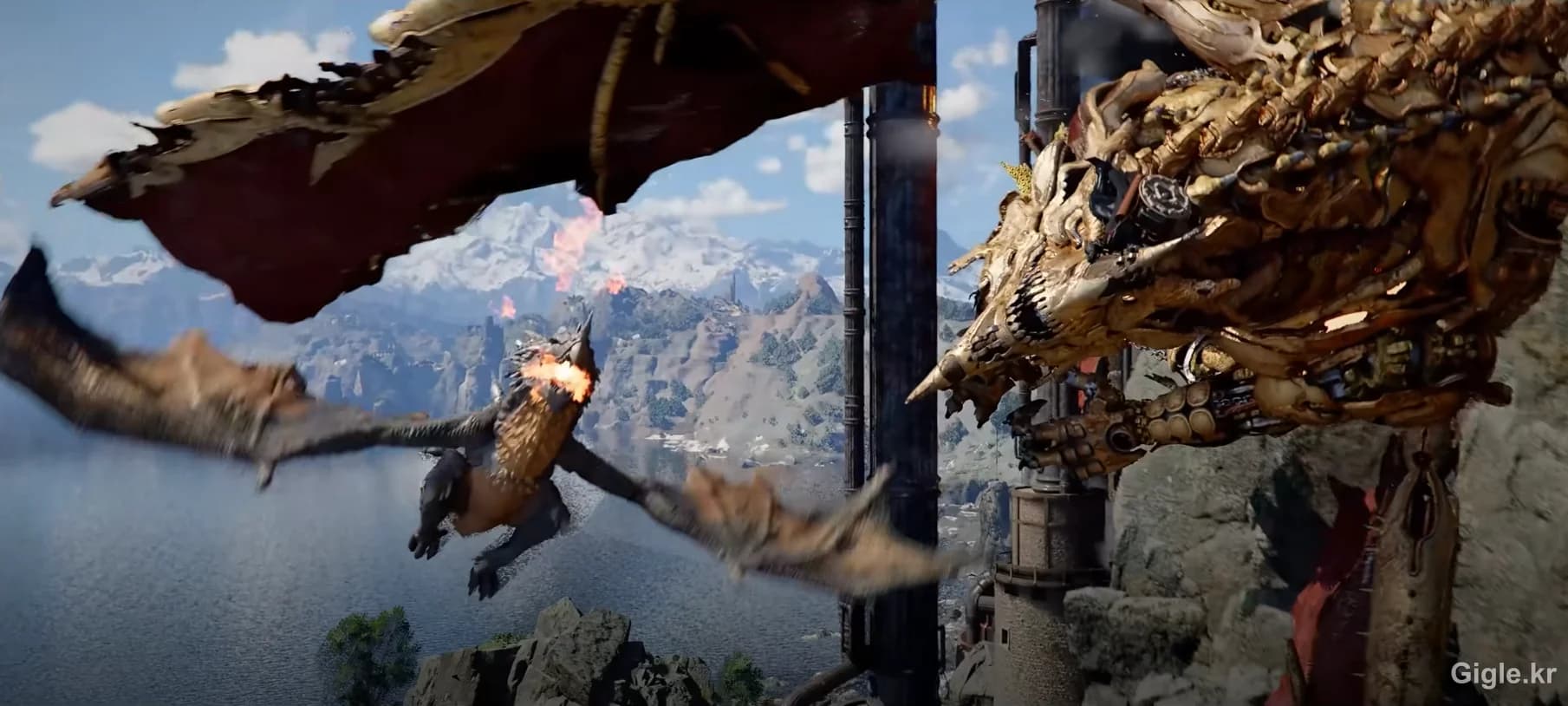 붉은사막 게임플레이 스크린샷