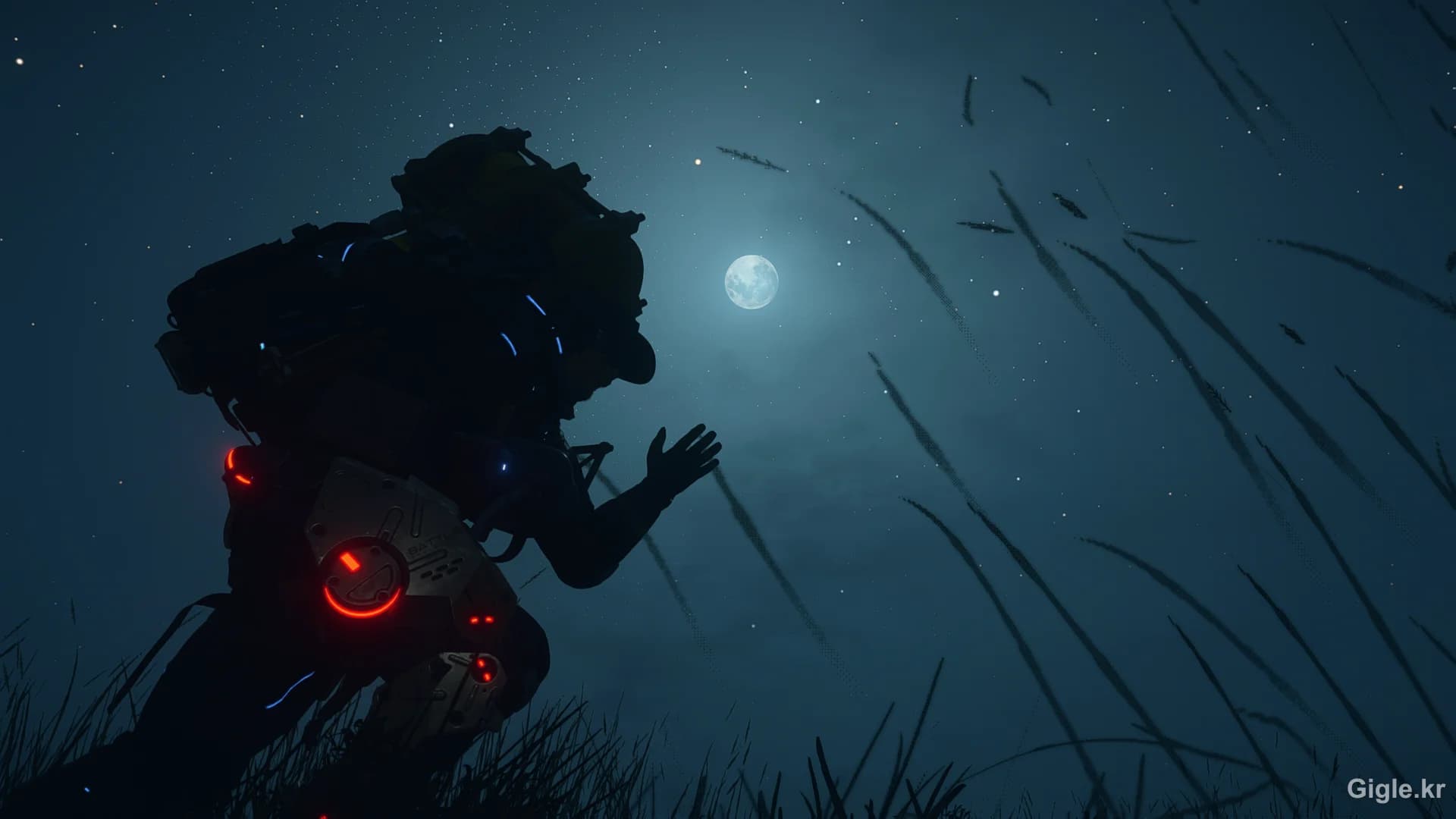 데스 스트랜딩 2 달빛 아래 달리는 샘