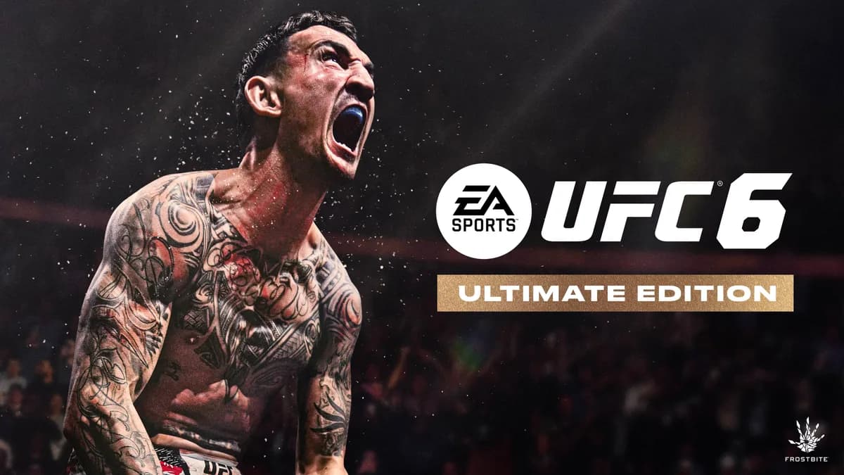 EA Sports UFC 6 Ultimate Edition 커버, 맥스 할로웨이 포효