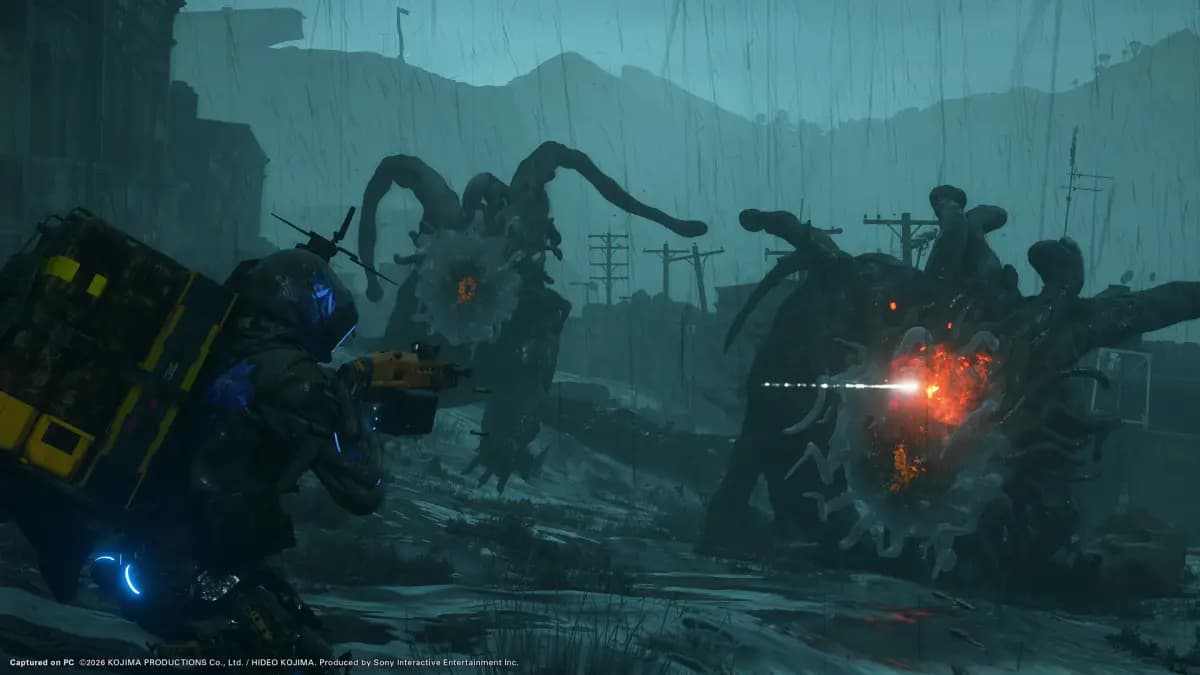 데스 스트랜딩 2: 온 더 비치 PC 버전 게임 화면