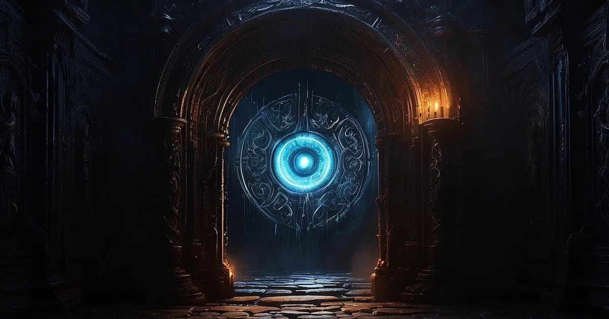 어둠 속 판타지 포털