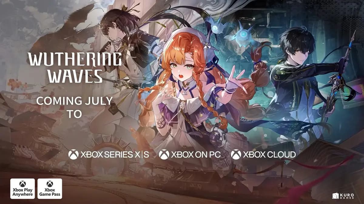 명조 Xbox 출시 발표 이미지