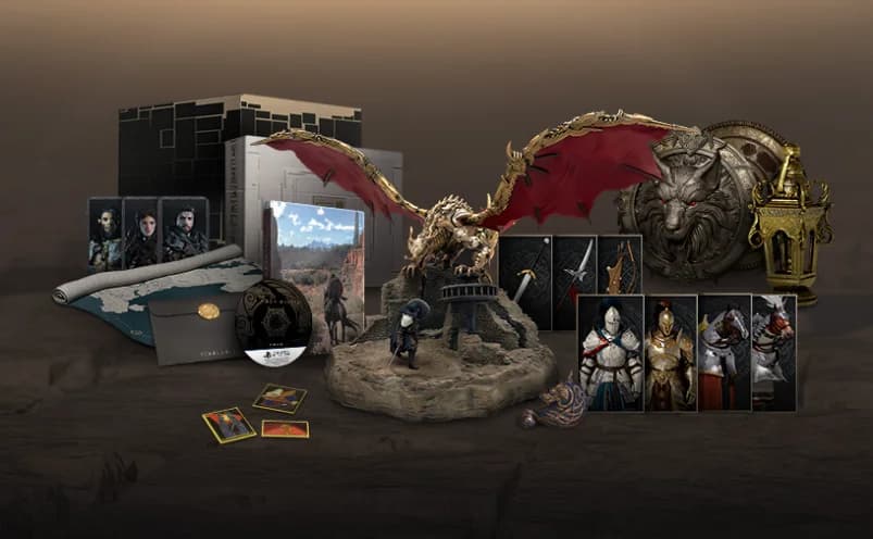 붉은사막 컬렉터스 에디션 구성품 전체 이미지