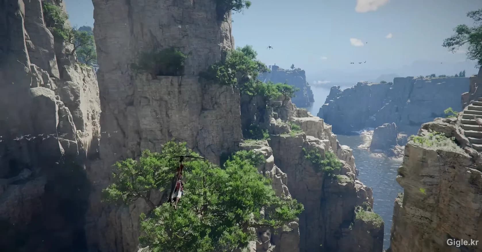 붉은사막 글라이더 비행