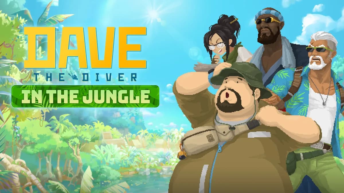 데이브 더 다이버 In the Jungle DLC 키 아트