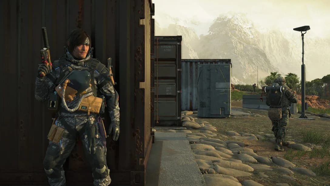 데스 스트랜딩 2: 온 더 비치 PC 출시 키 아트