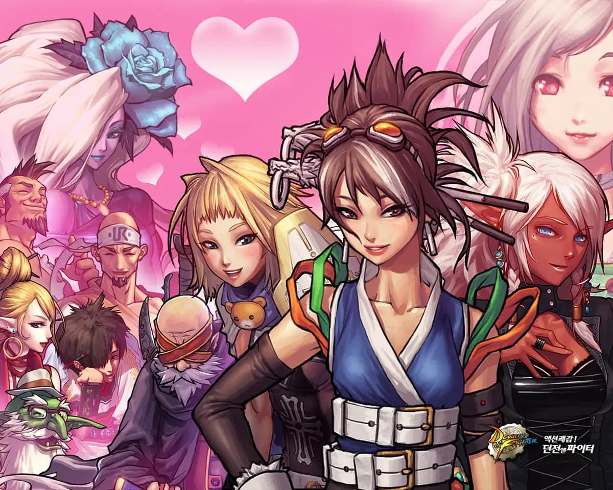 던전앤파이터 2009년 9월 공식 월페이퍼