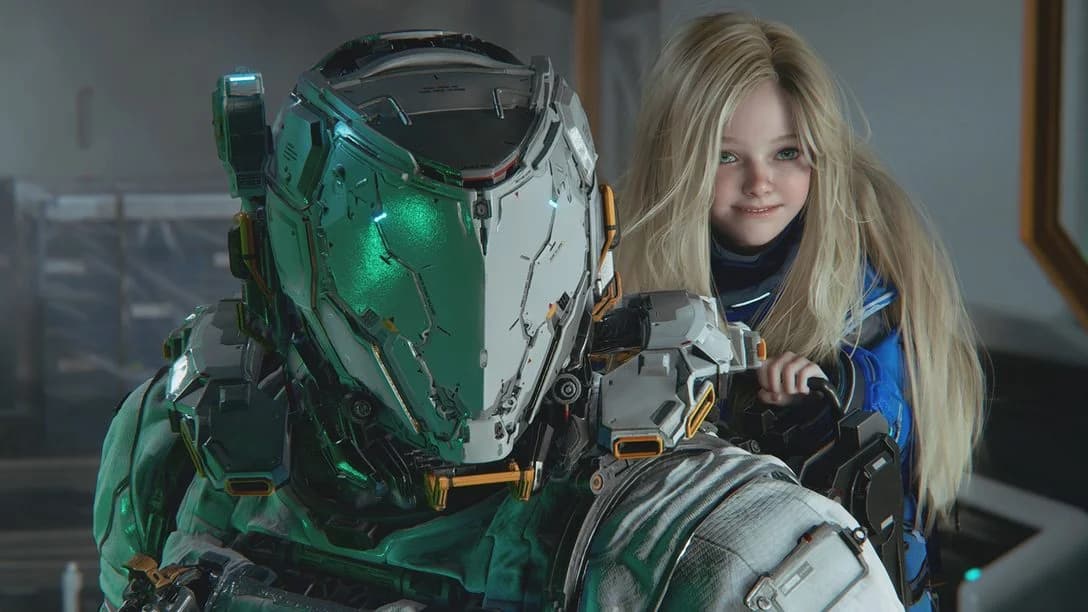 프라그마타 게임 내 전투와 해킹 시스템 스크린샷