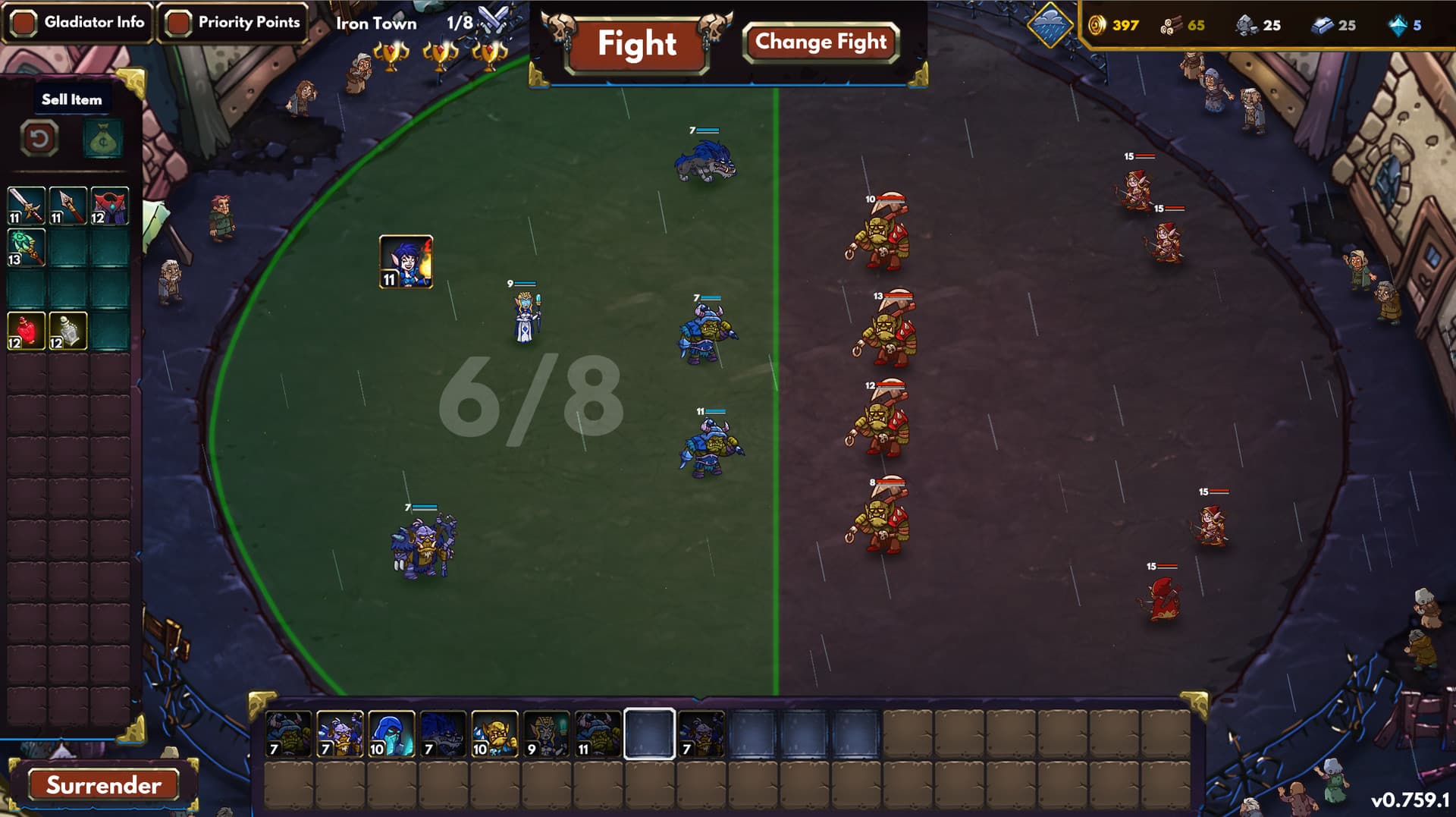 Gladiator Guild Manager 스크린샷 8