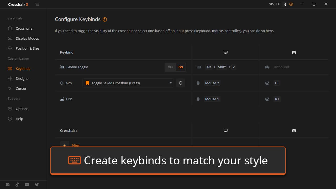 Crosshair X 스크린샷 3