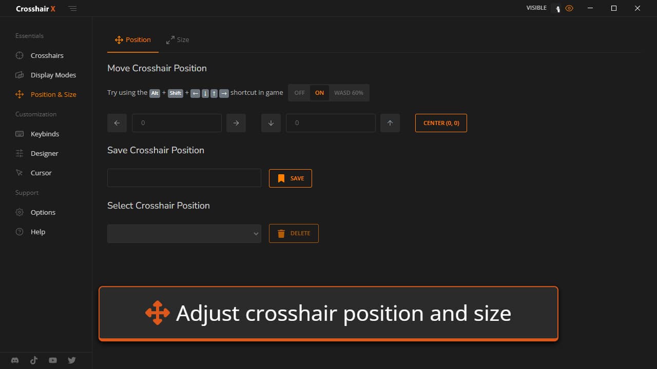 Crosshair X 스크린샷 8