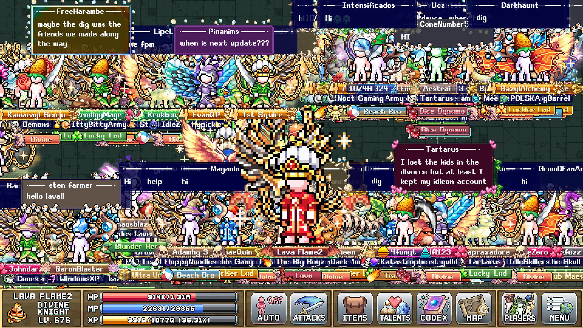 IdleOn - 더 아이들 MMO 스크린샷 3