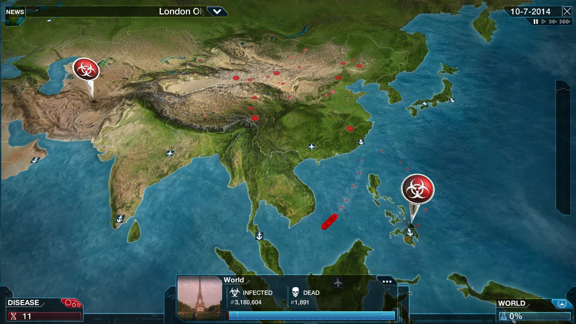 Plague Inc: Evolved 스크린샷 3