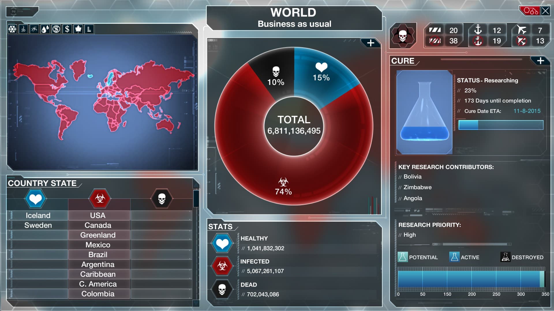 Plague Inc: Evolved 스크린샷 10