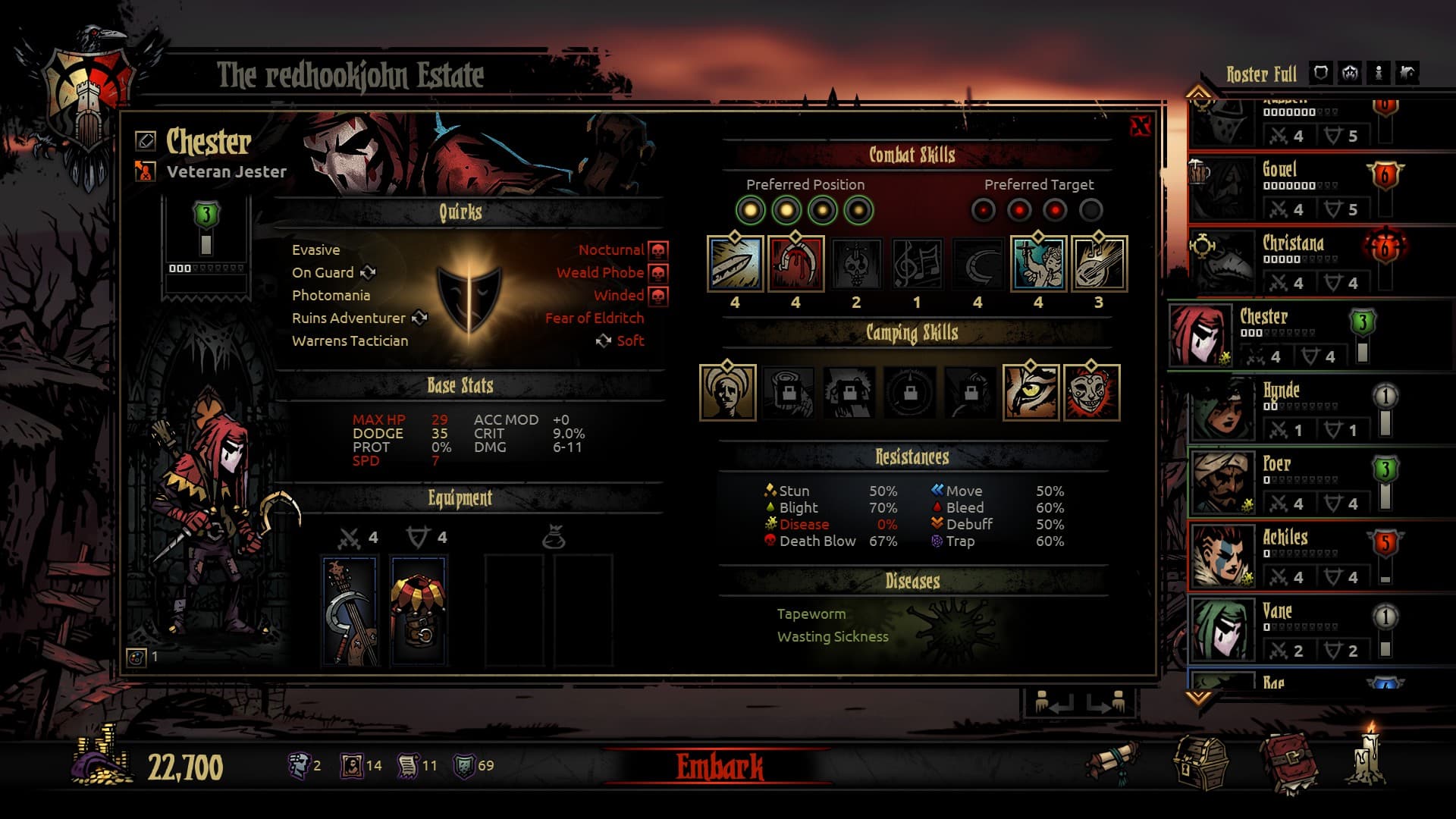 Darkest Dungeon® 스크린샷 3