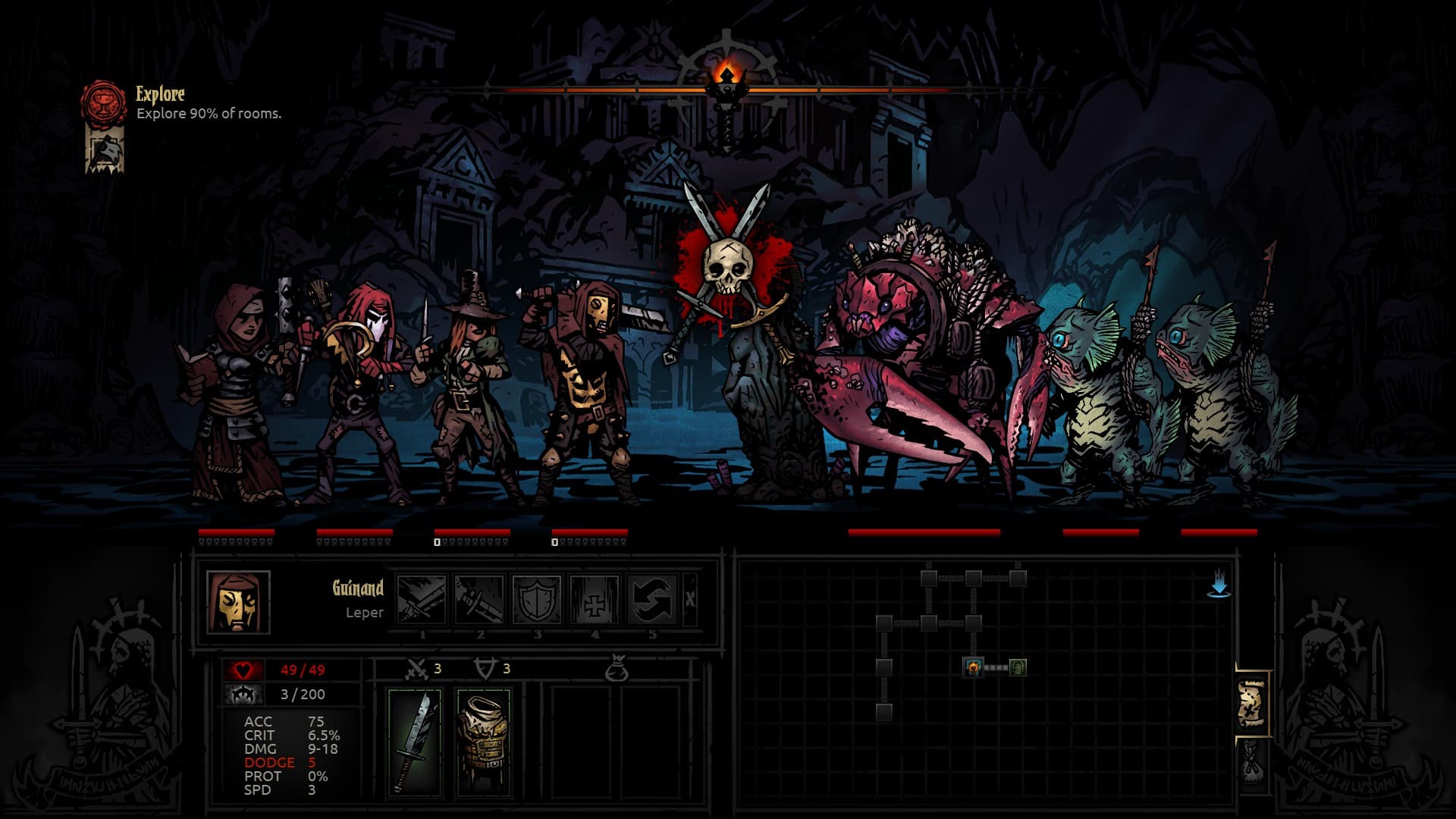 Darkest Dungeon® 스크린샷 4