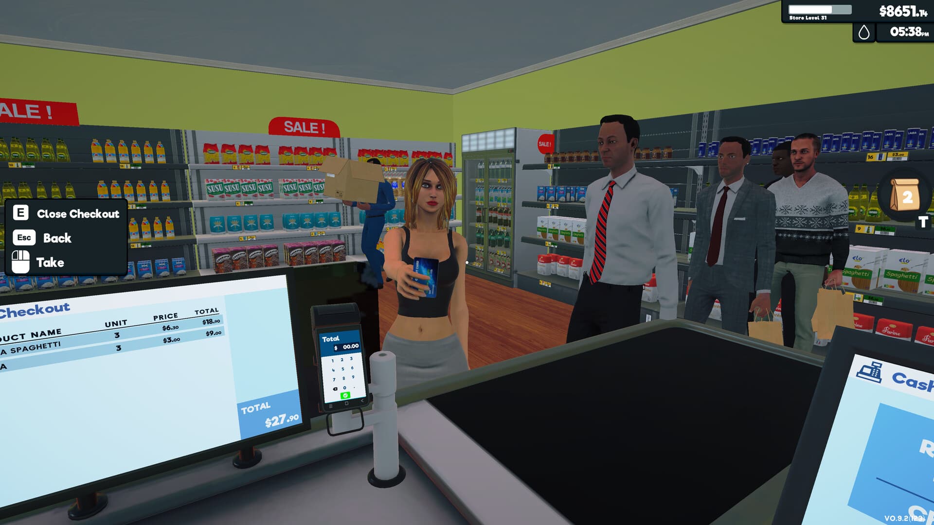 Supermarket Simulator 스크린샷 2