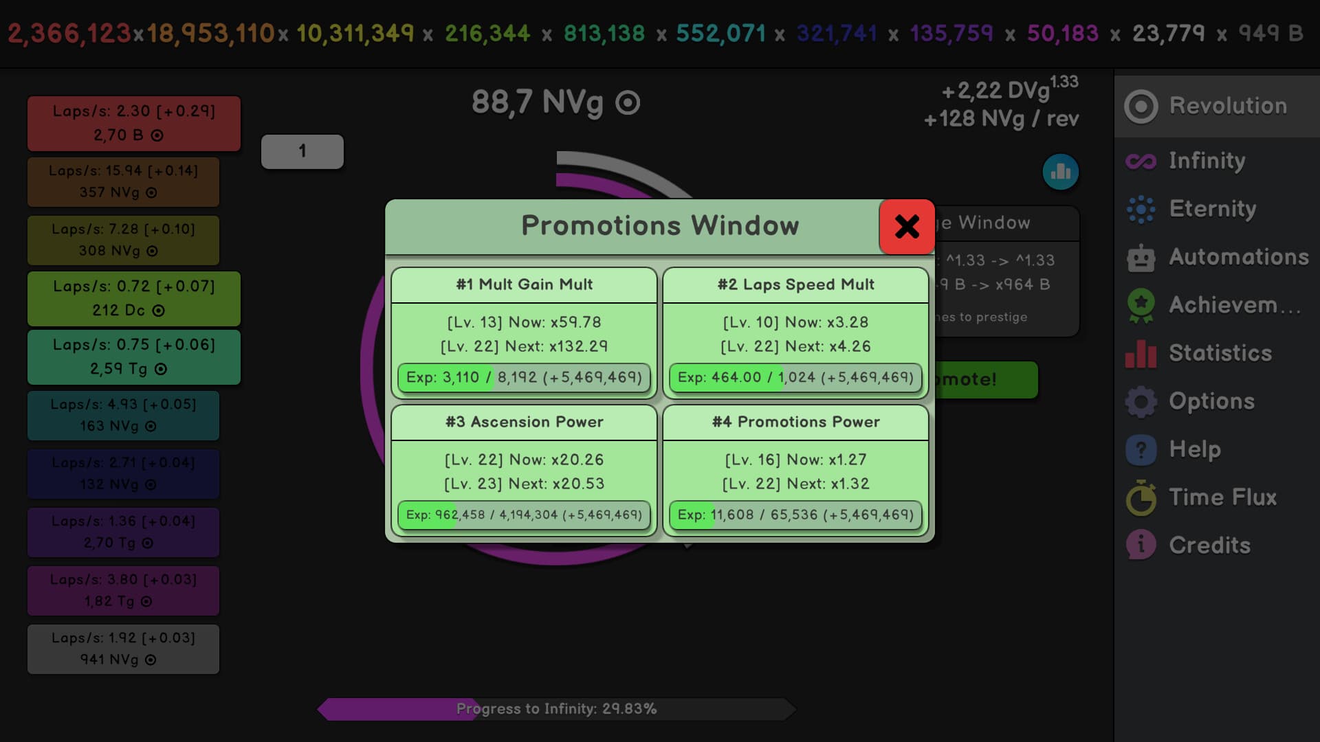 Revolution Idle 스크린샷 3