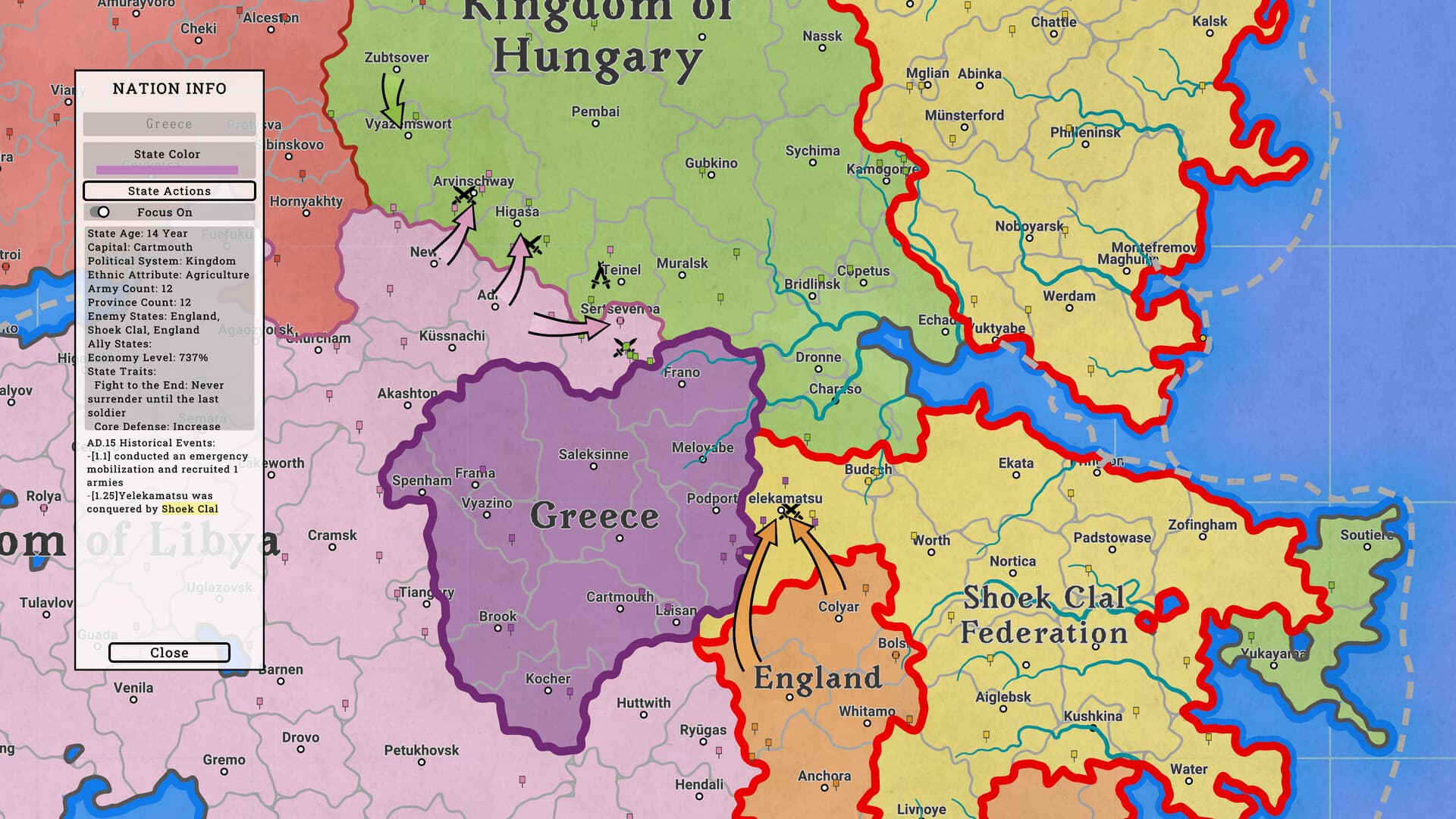 Fantasy Map Simulator 스크린샷 8