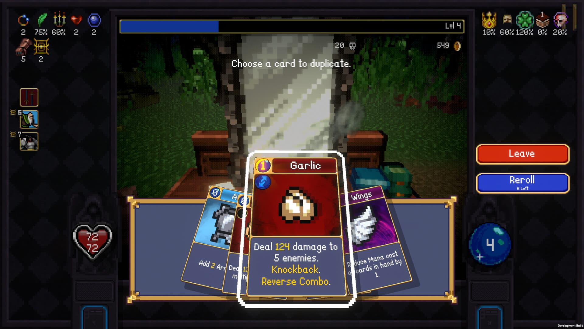 Vampire Crawlers: The Turbo Wildcard from Vampire Survivors 스크린샷 10