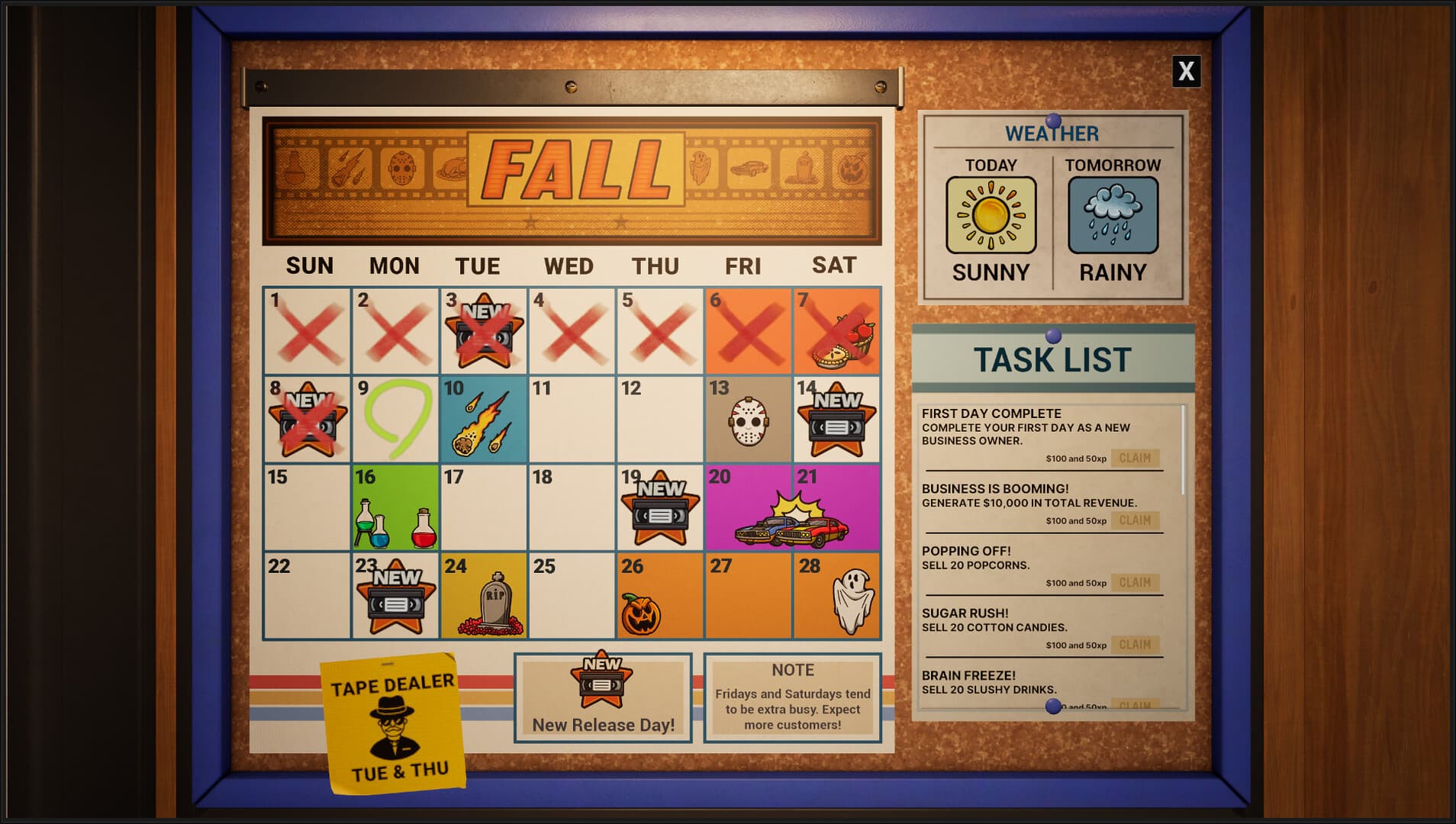 Retro Rewind - Video Store Simulator 스크린샷 9