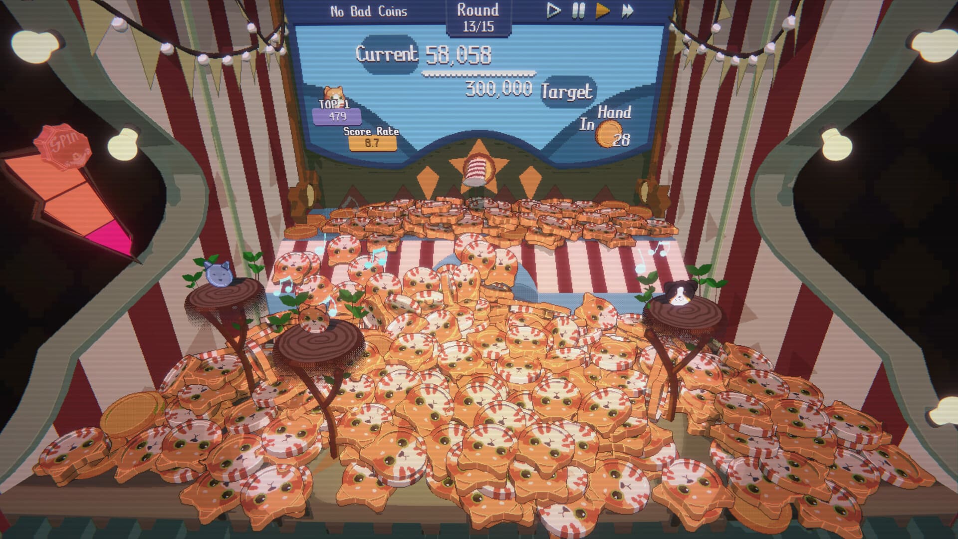 RACCOIN: Coin Pusher Roguelike 스크린샷 3