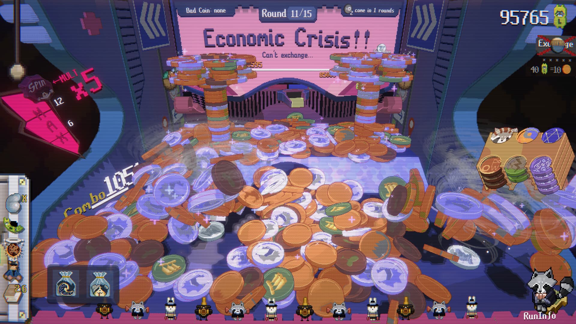RACCOIN: Coin Pusher Roguelike 스크린샷 5
