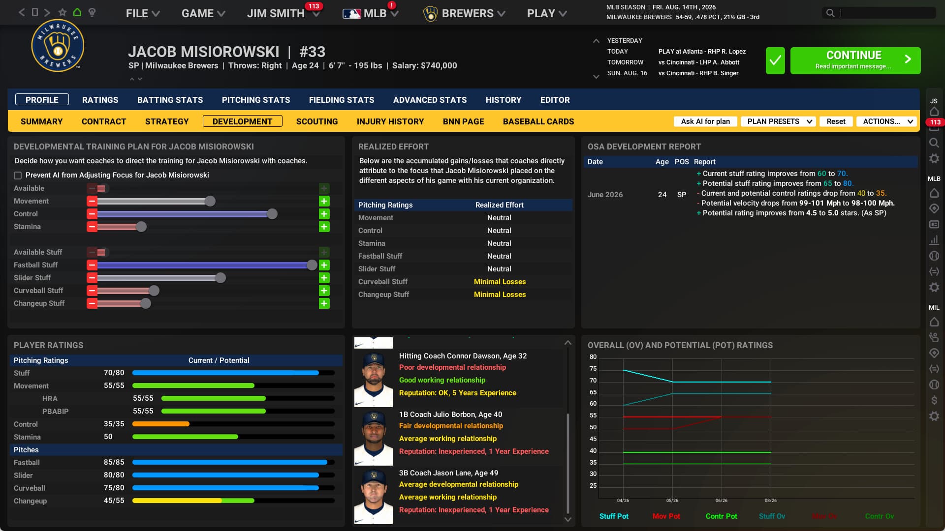 Out of the Park Baseball 27 스크린샷 10