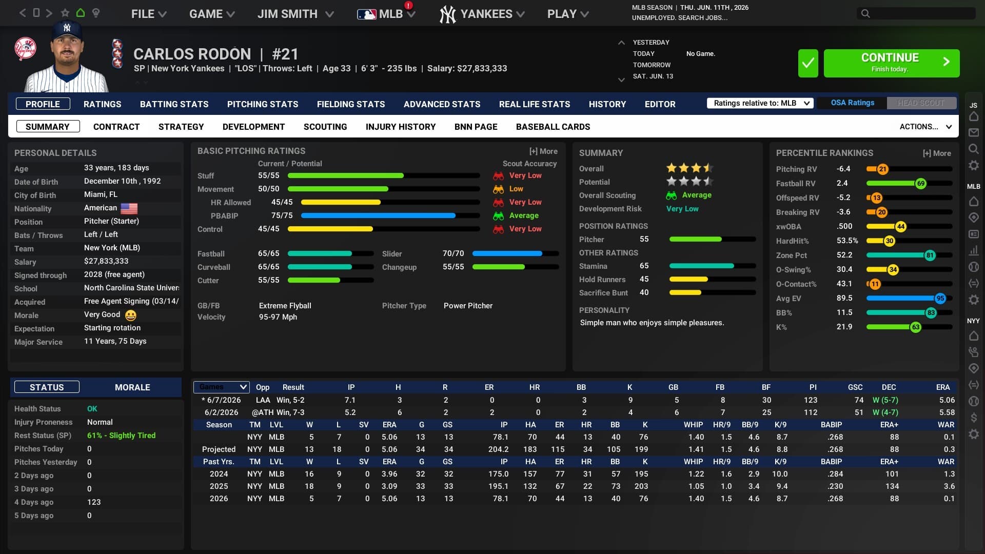 Out of the Park Baseball 27 스크린샷 4