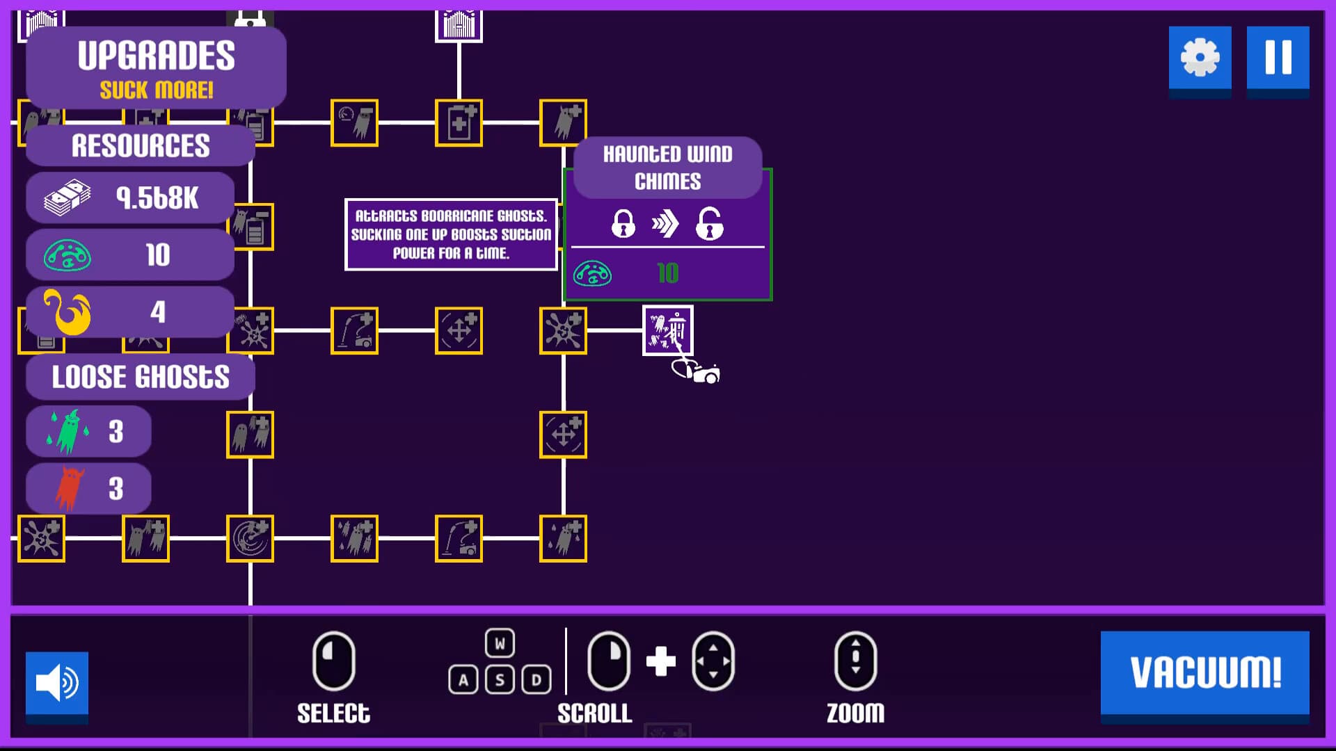 A game about sucking (up ghosts with a Vacuum) 스크린샷 7