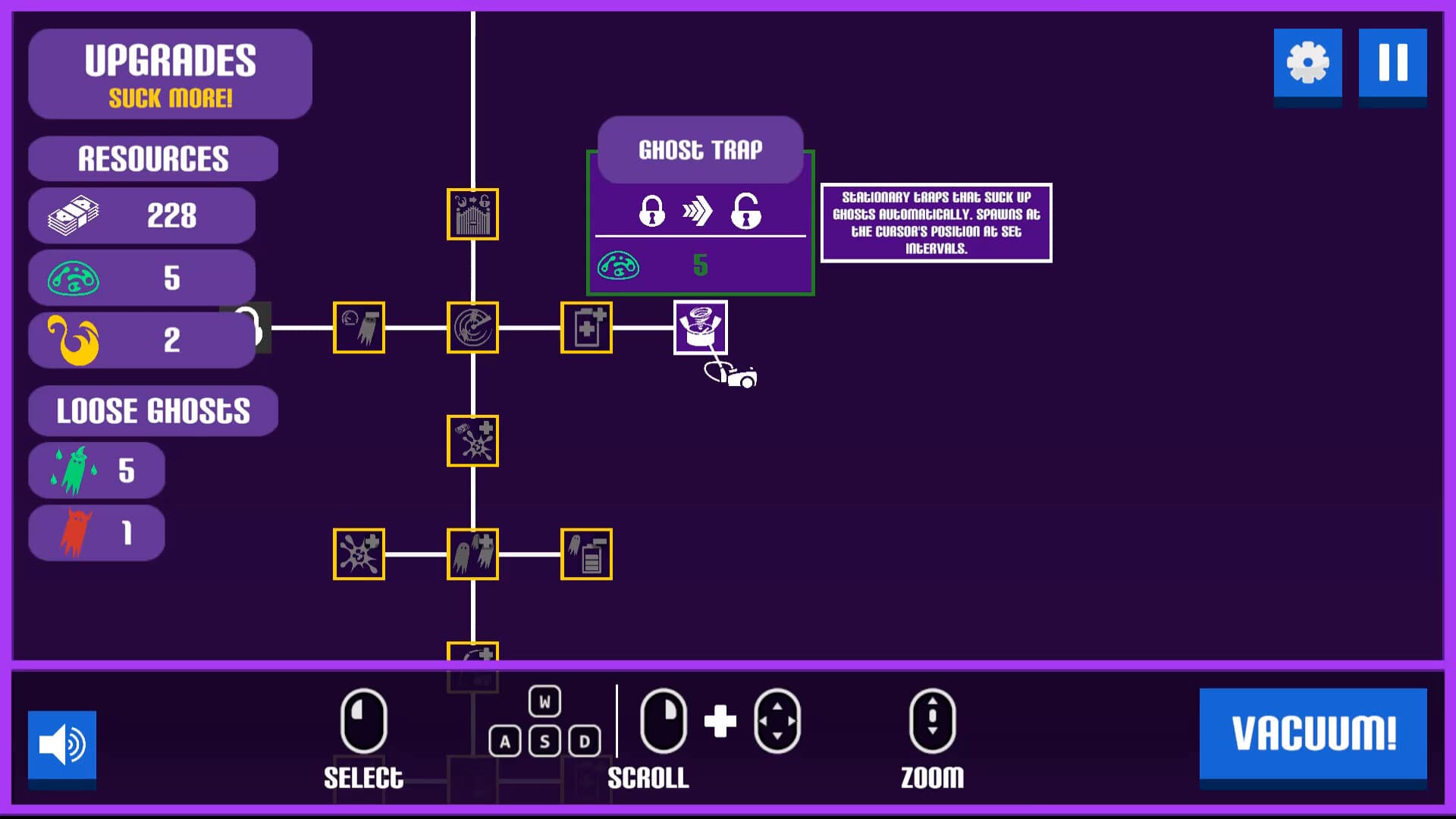 A game about sucking (up ghosts with a Vacuum) 스크린샷 5