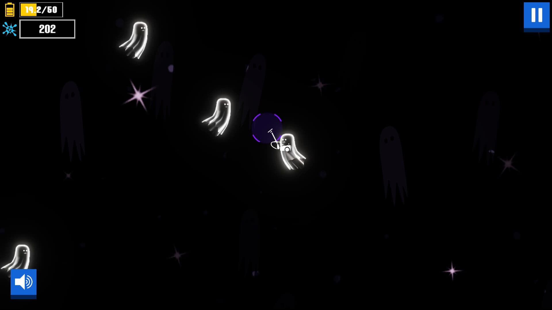 A game about sucking (up ghosts with a Vacuum)