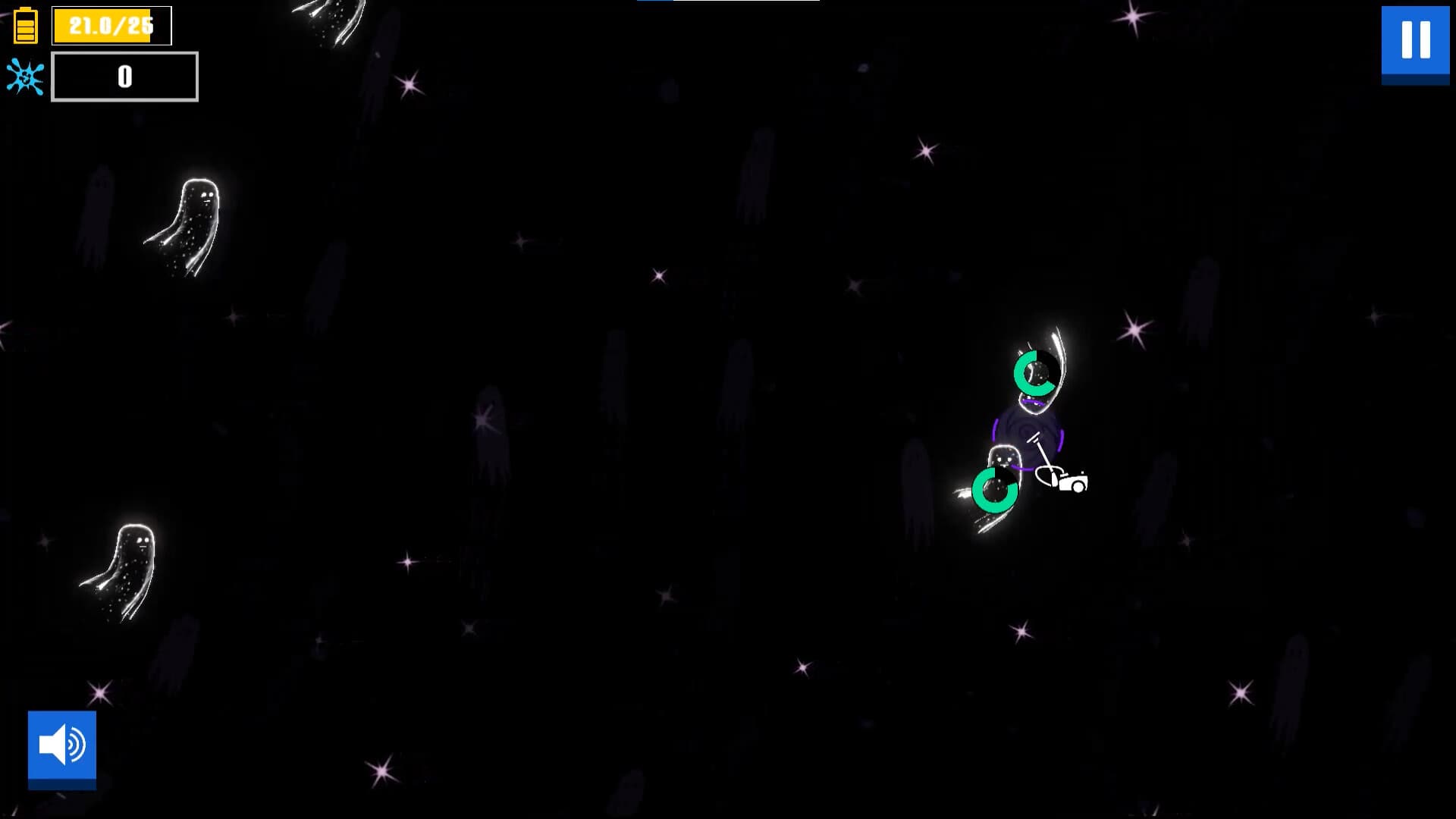 A game about sucking (up ghosts with a Vacuum)