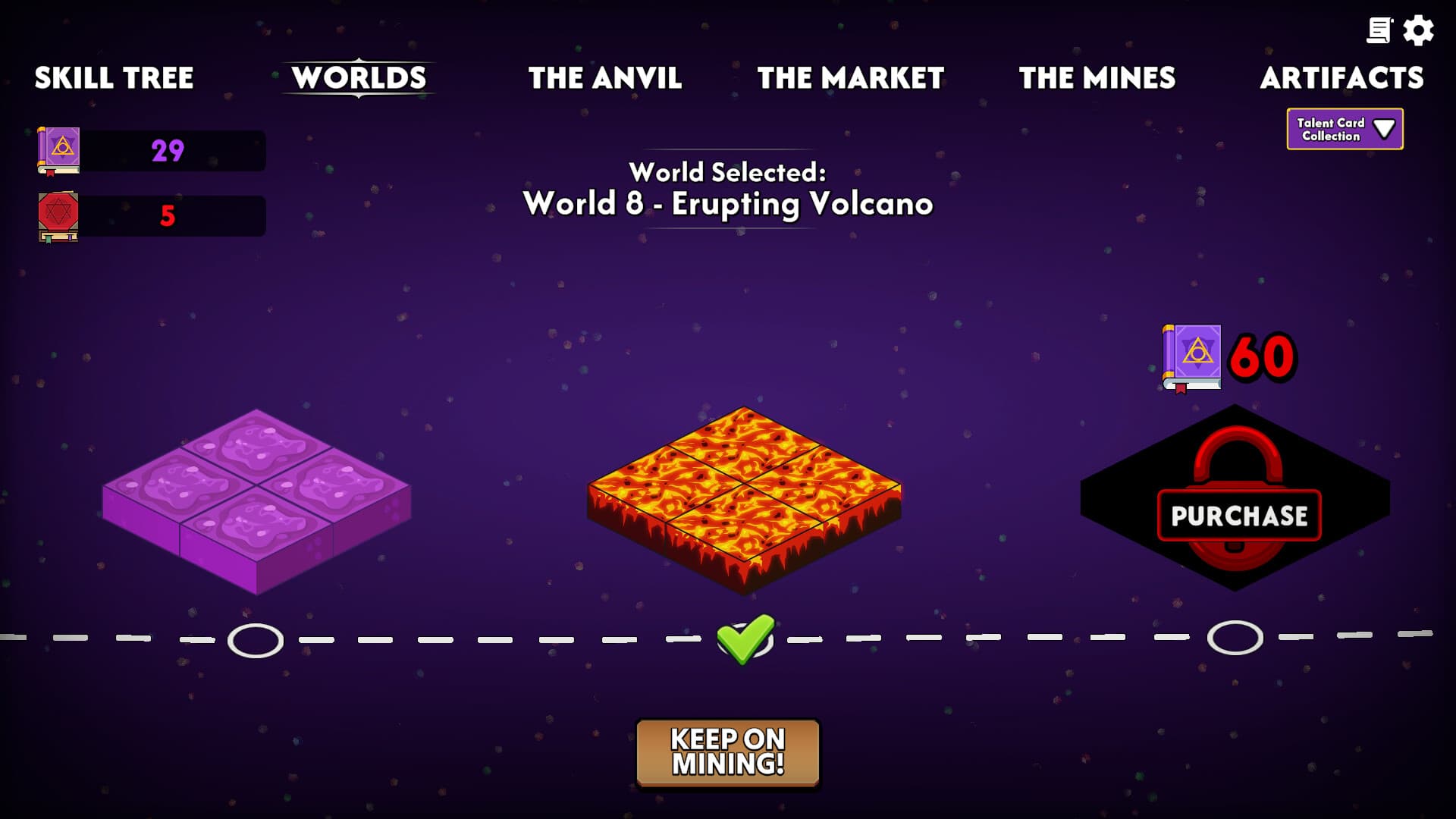 Keep on Mining! - Worlds 스크린샷 5