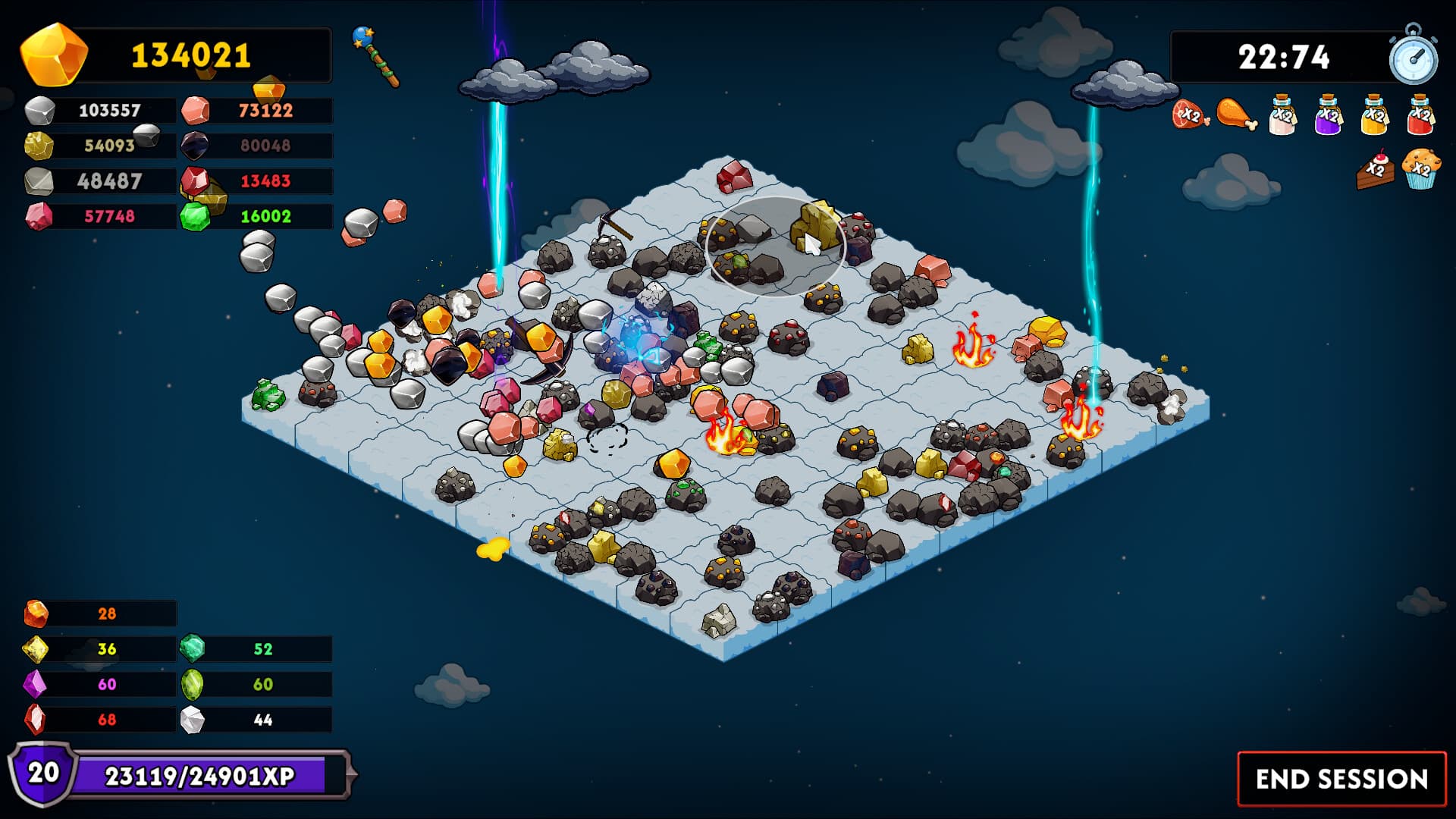 Keep on Mining! - Worlds 스크린샷 8