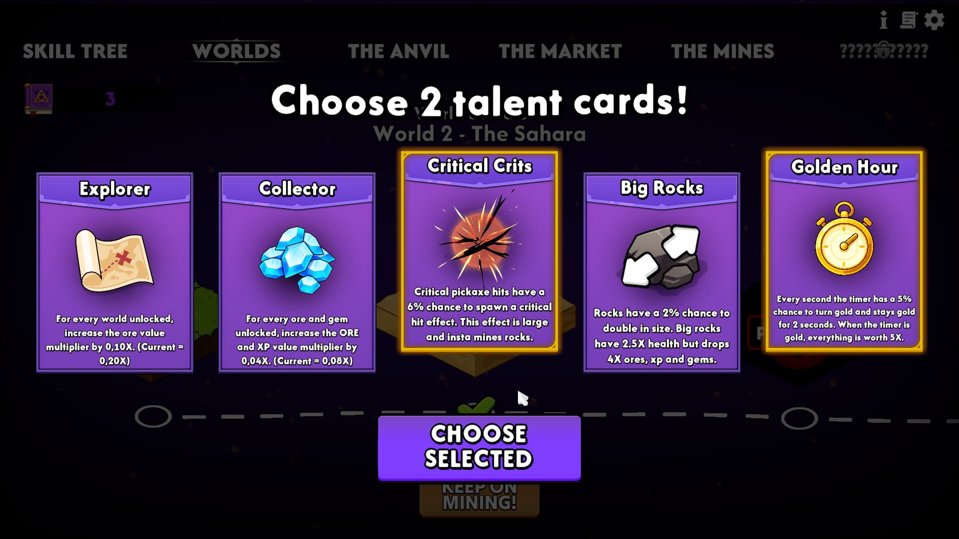 Keep on Mining! - Worlds 스크린샷 10