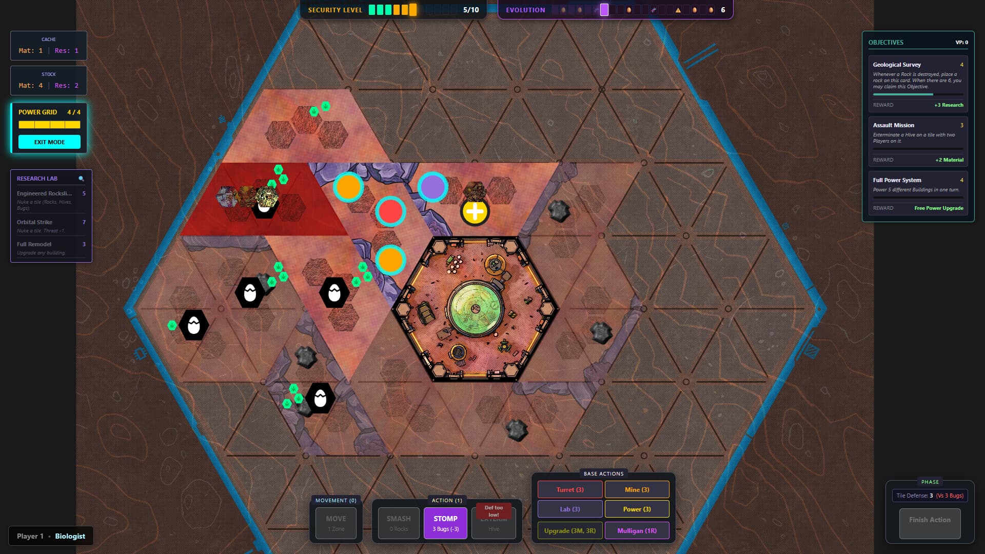 HexSwarm: Hostile Worlds 스크린샷 4