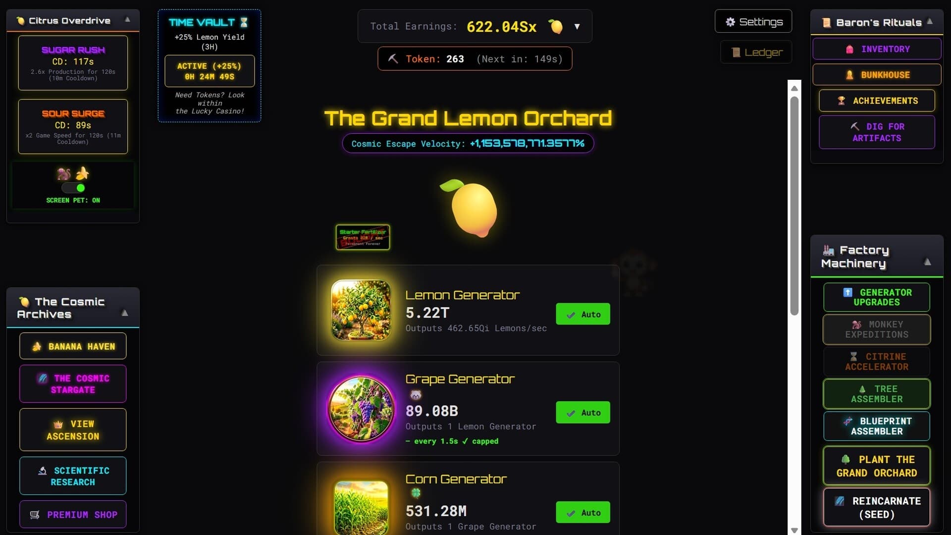 LaVonne's Lemons Idle 스크린샷 2