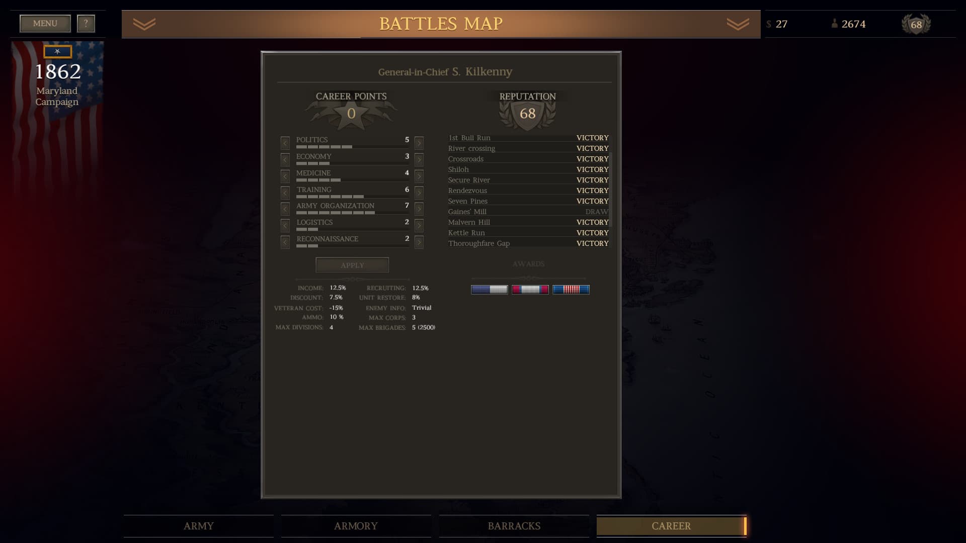 Ultimate General: Civil War 스크린샷 6