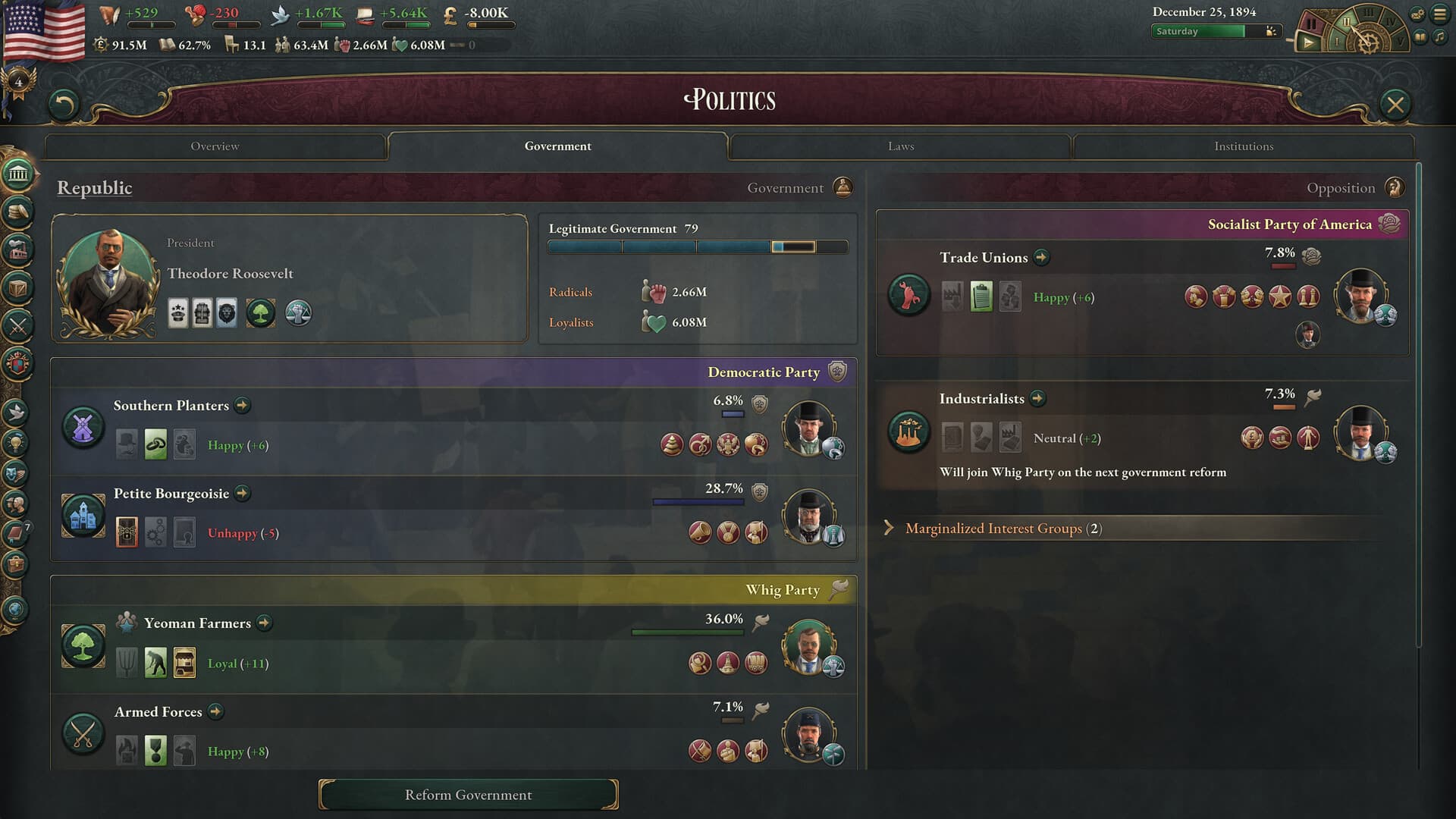 Victoria 3 스크린샷 4