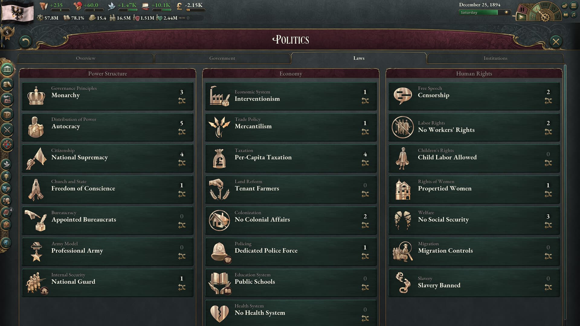 Victoria 3 스크린샷 6