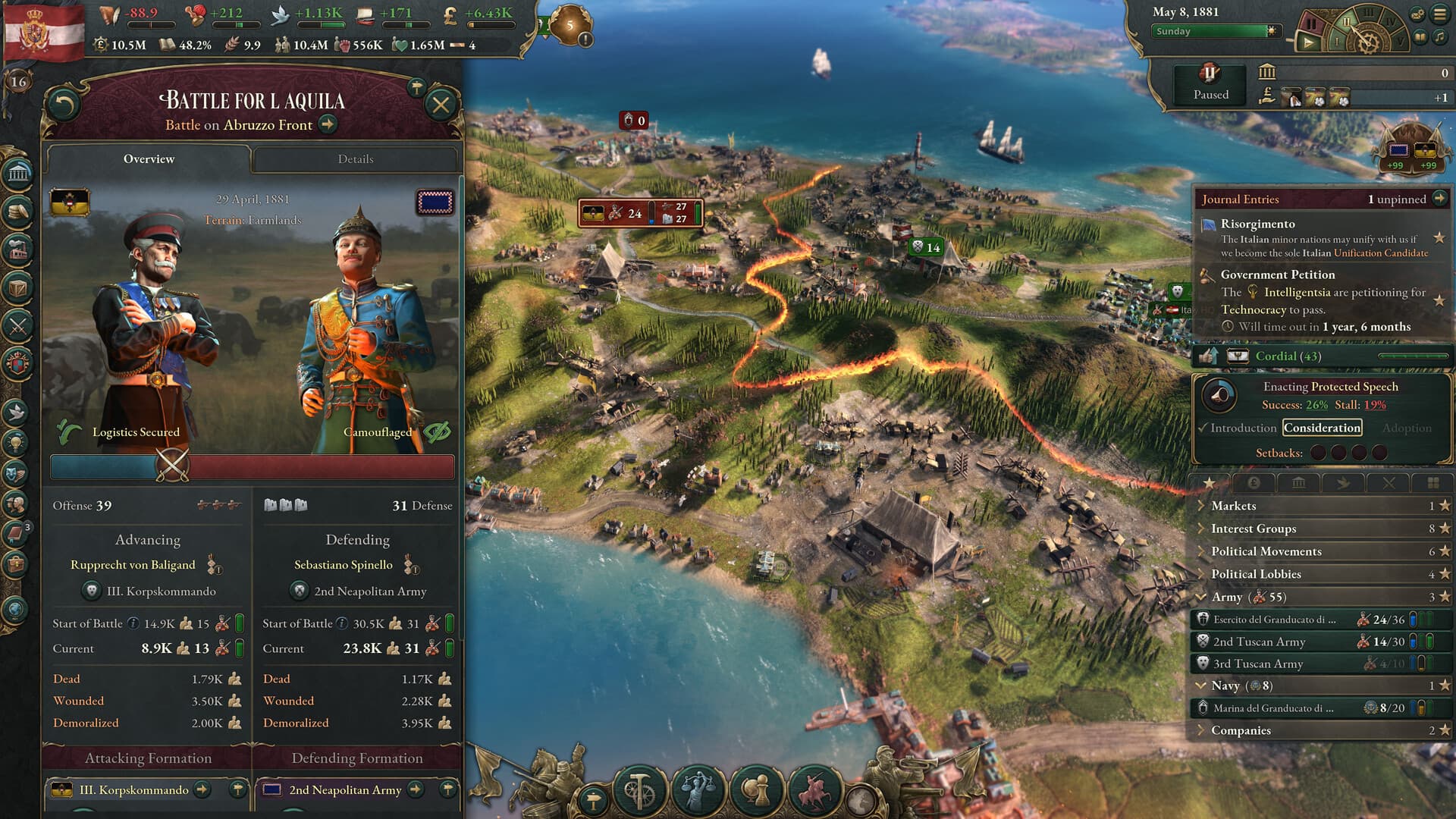 Victoria 3 스크린샷 10