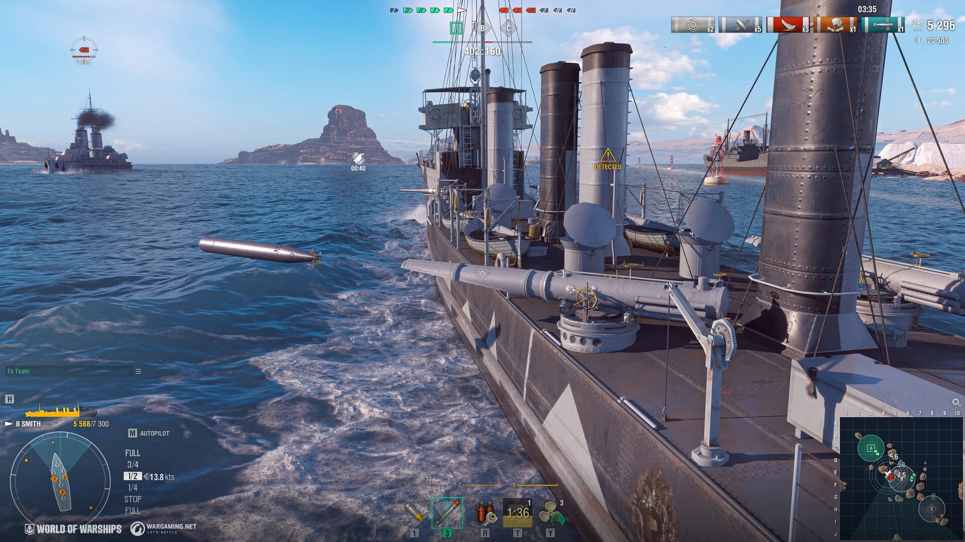 World of Warships 스크린샷 5