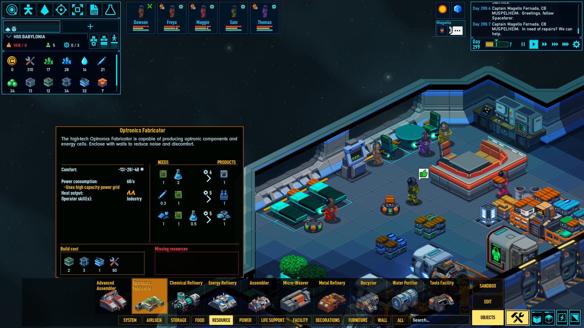 Space Haven 스크린샷 2